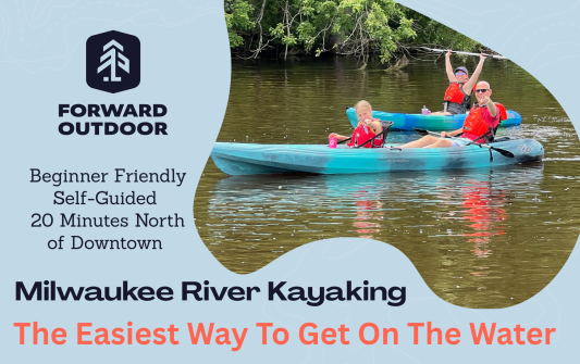 Milwaukee Scenic Milwaukee River Kayaking in Nature